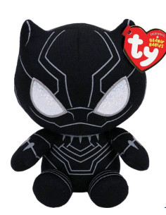 Marvel soft small - black panther 15cm - ty