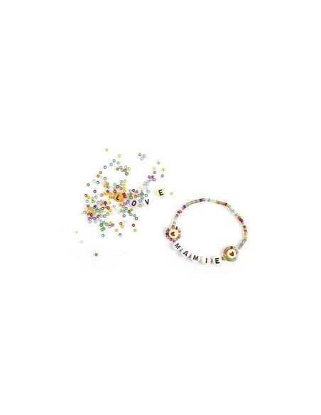 Pot de 500g de perles de rocailles - graine creative