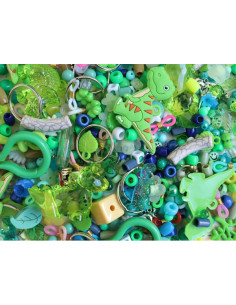 Mix de perles - jurassic dinosaures - la petite epicerie 2