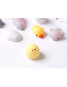 Mini squishy poussin mignon - anti-stress - la petite epicerie