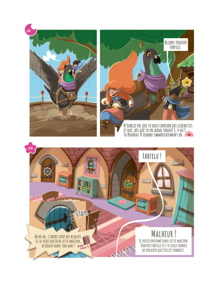 Les petits alchimistes - la potion de petite taille - bd petit heros