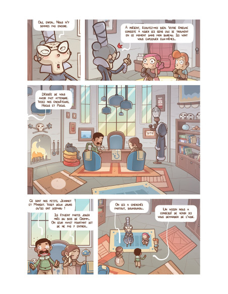 Hocus pocus, l'epreuve des fabulins - bd le heros