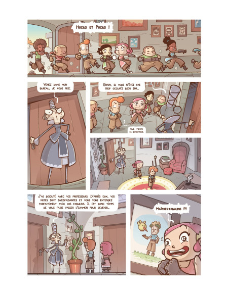 Hocus pocus, l'epreuve des fabulins - bd le heros