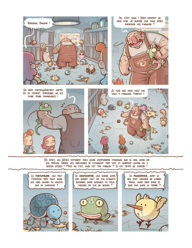 Hocus pocus, l'epreuve des fabulins - bd le heros
