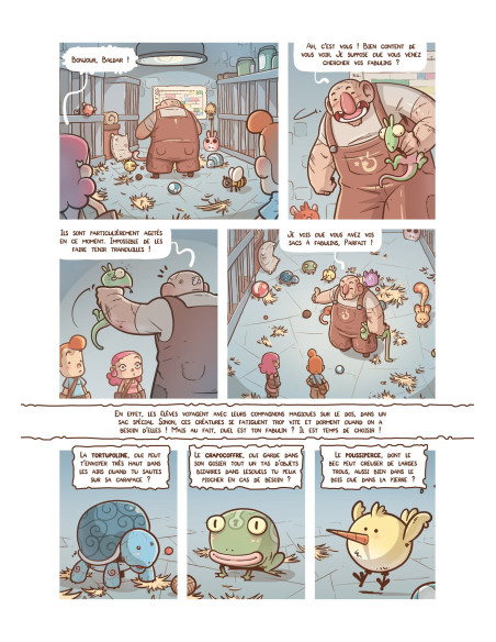 Hocus pocus, l'epreuve des fabulins - bd le heros