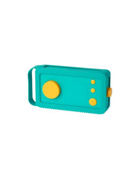 Odile - coque de protection en silicone vert iconique pour ma fabrique à histoires lunii