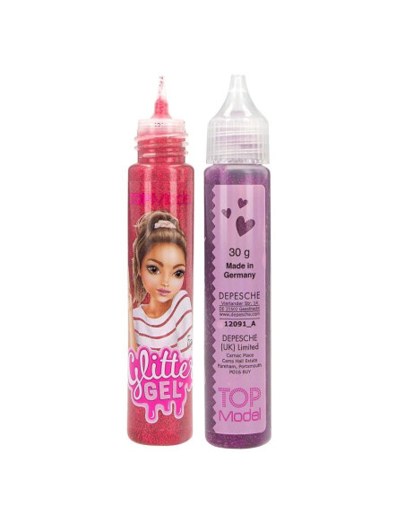 Topmodel gel pailleté