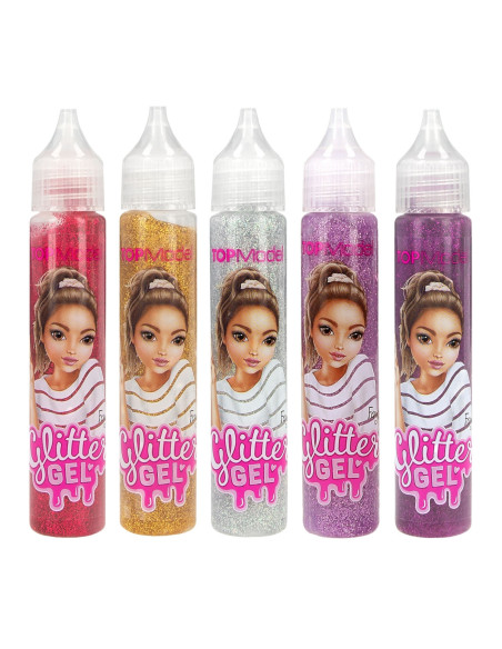 Topmodel gel pailleté