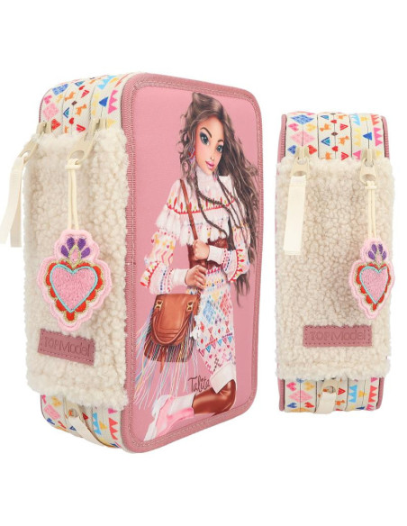 Topmodel trousse 3 compartiments cosy