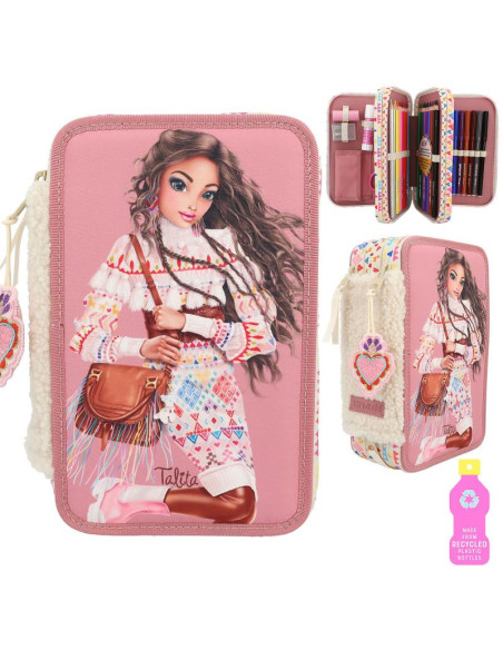 Topmodel trousse 3 compartiments cosy