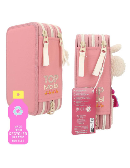 Topmodel trousse 3 compartiments cosy