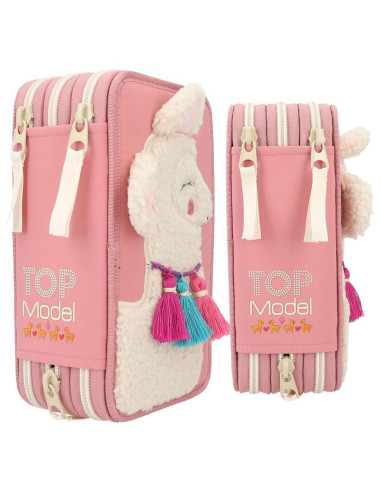 Topmodel trousse 3 compartiments cosy