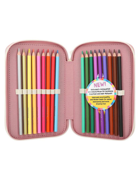 Topmodel trousse 3 compartiments cosy