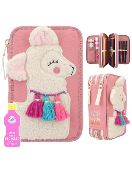Topmodel trousse 3 compartiments cosy