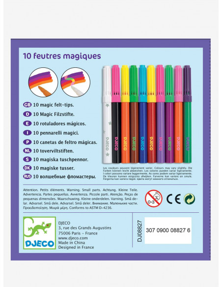 10 feutres magiques