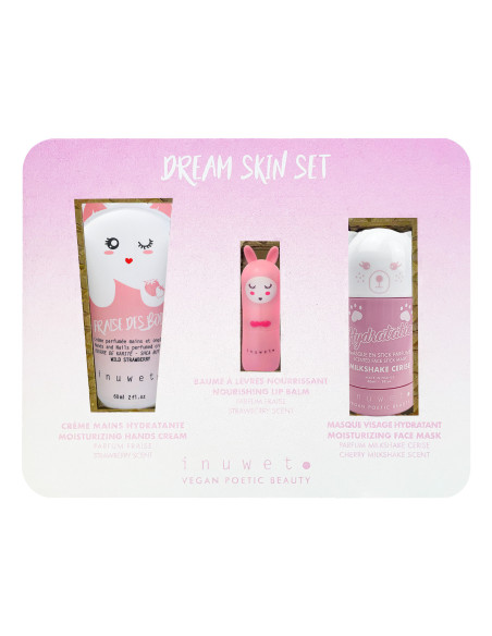 Inuwet coffret 3 soins dream rose