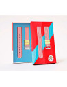 TWISTITI-BRACELET MONTRE RED STRIPES 