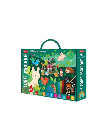 Mega arts & crafts - la foret magique - sassi