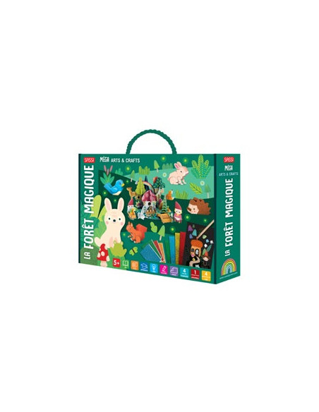 Mega arts & crafts - la foret magique - sassi