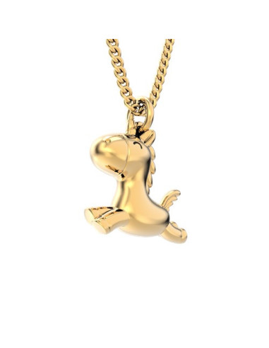 Collier licorne - chocli