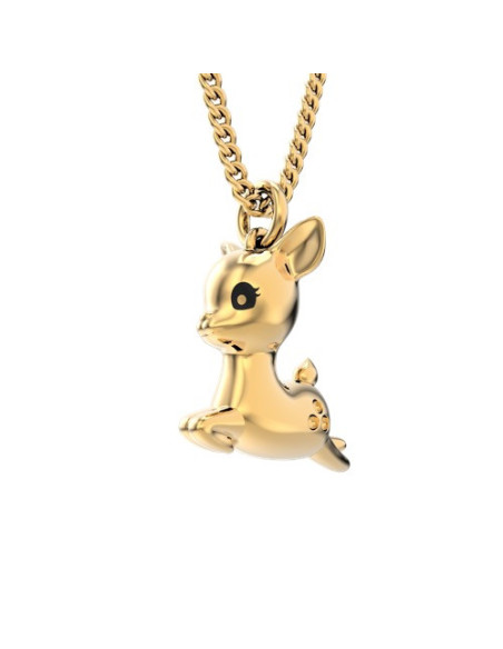 Collier biche - chocli