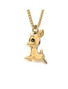 Collier biche - chocli