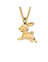 Collier lapin - chocli