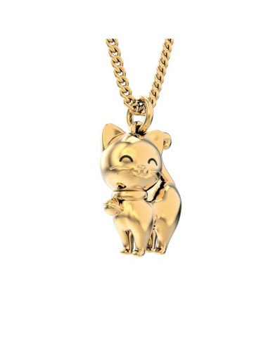 Collier chat - chocli