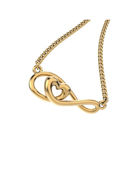 Collier amour infini - chocli