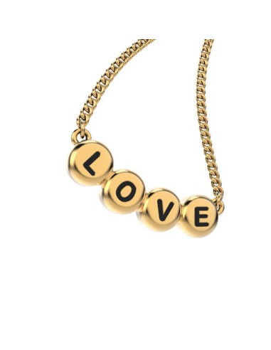 Collier love - chocli