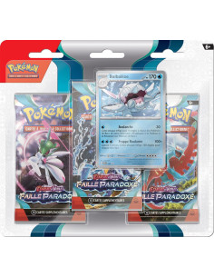 Pokémon EV04 : Pack 3 Boosters - Ecarlate et Violet - Faille Paradoxe 2
