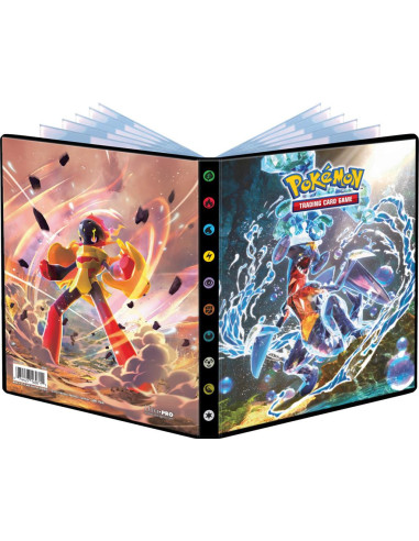 Pokémon : Portfolio EV04 - Ecarlate et Violet - Faille paradoxe - 80 cartes