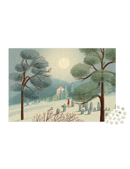 Puzzle merveilles d'hiver - 1500 pcs - janod