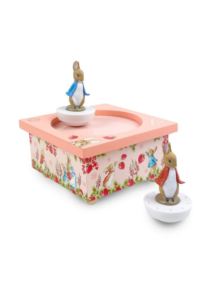 Boite à Musique Dancing Peter Rabbit Fraises