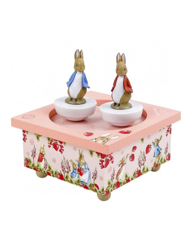 Boite à Musique Dancing Peter Rabbit Fraises