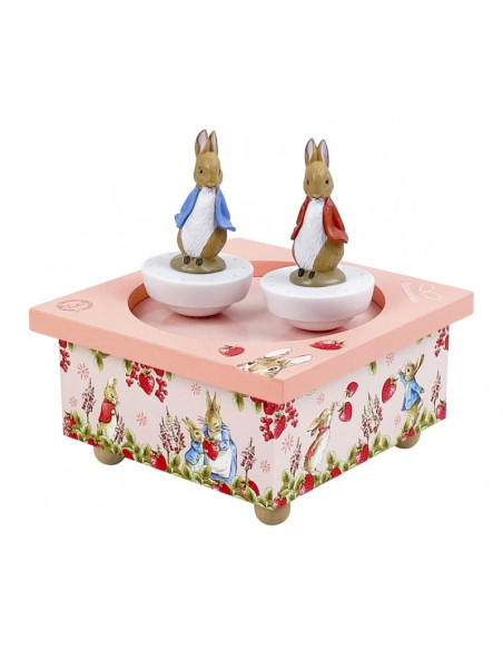 Boite à Musique Dancing Peter Rabbit Fraises