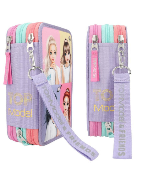 Topmodel trousse 3 compartiments snap shots