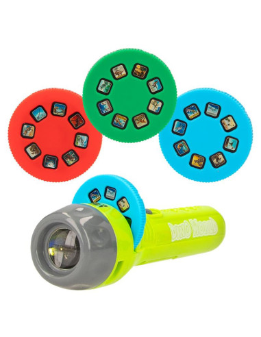 Dino World Lampe de poche avec effets visuels