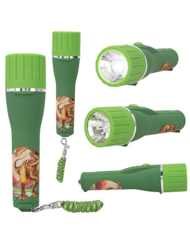 Dino World lampe de poche avec minuterie
