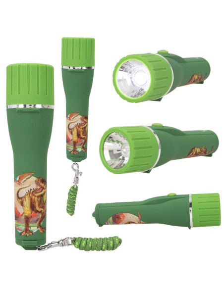 Dino World lampe de poche avec minuterie