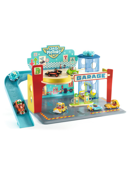 Crazy motors - garage - djeco
