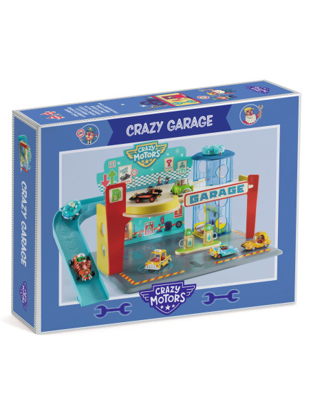 Crazy motors - garage - djeco