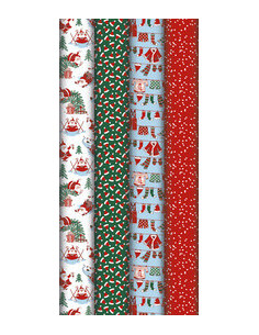 Papier cadeau petit papa noel 2x0.7m 80g - clairefontaine