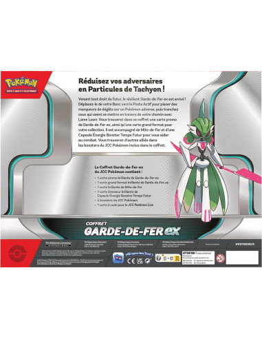 Pokémon: Coffret ex 4 boosters. Rugit-Lune/Garde-de-Ferex