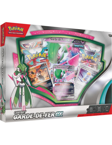 Pokémon: Coffret ex 4 boosters. Rugit-Lune/Garde-de-Ferex