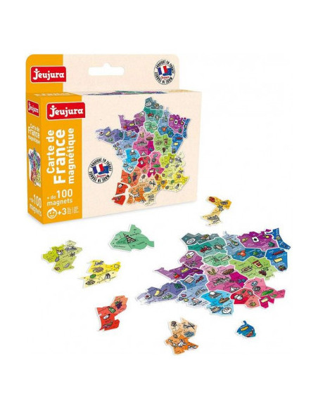 Carte de france magnetique - jeujura