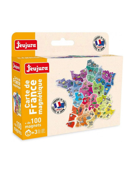 Carte de france magnetique - jeujura