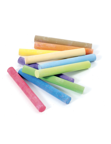 Boite 10 craies couleurs - jeujura