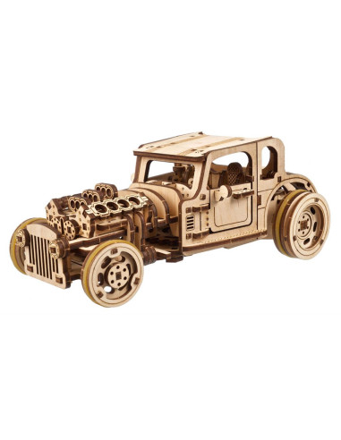 UGEARS Hot Rod Furious Mouse - Maquette rétro en bois