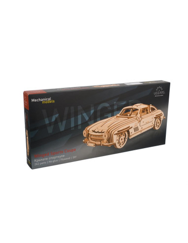UGEARS Winged Sports Coupe - Maquette voiture sport en bois
